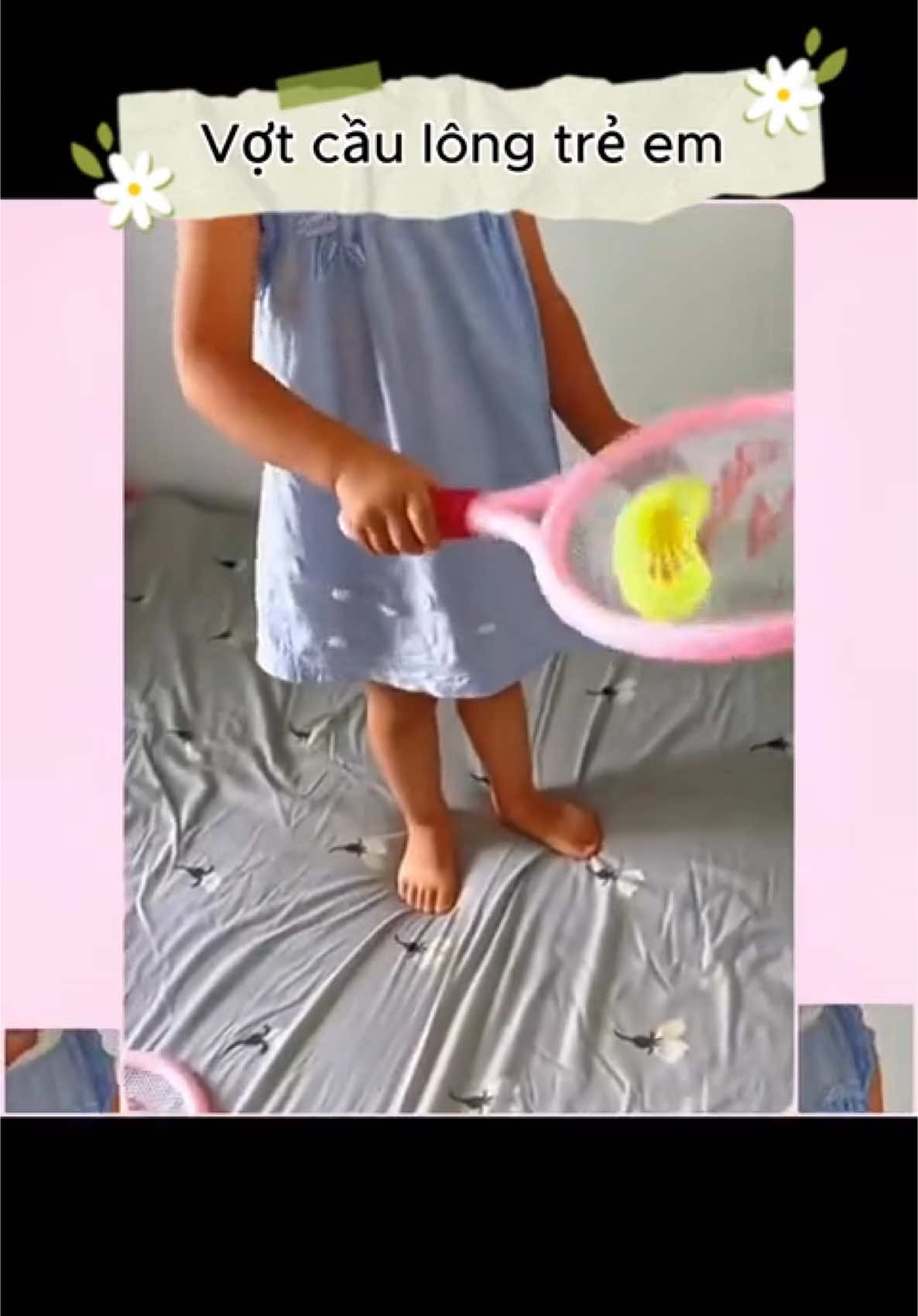 🚀 Bộ Vợt Cầu Lông Kiêm Vợt Tennis Kèm 1 Bóng 1 Cầu – Đồ Chơi Ngoài Trời Siêu Vui! 🎾 Trẻ em sẽ được khám phá ngay những trò chơi thể thao cực kỳ thú vị với bộ vợt cầu lông và tennis đa năng này! 💪 Thúc đẩy khả năng vận động của các bé, giúp rèn luyện sức khỏe, tăng cường sự dẻo dai và phản xạ nhanh chóng. 🌞 Hoạt động ngoài trời là cách tuyệt vời để bé phát triển thể lực và có những phút giây vui vẻ cùng bạn bè, gia đình. 🎉 Đặc biệt, bộ sản phẩm này còn giúp bé phát huy khả năng tập trung, học cách chơi theo nhóm và rèn luyện kỹ năng giao tiếp. 🏆 Dễ dàng sử dụng, phù hợp với mọi lứa tuổi, đặc biệt là các bé từ 4-12 tuổi. 👧 Chơi mà học, học mà chơi – đây chính là một trong những món đồ chơi tuyệt vời giúp bé phát triển toàn diện! ⸻ #VotCauLong #VotTennis #DoChoiNgoaiTroi #BeVuiChoi #TheThaoChoBe #RienLuyenSucKhoe #KhongGianVuiVe #BeLamChuCauChuyen #VotCau #NgoaiTroiSangChoi