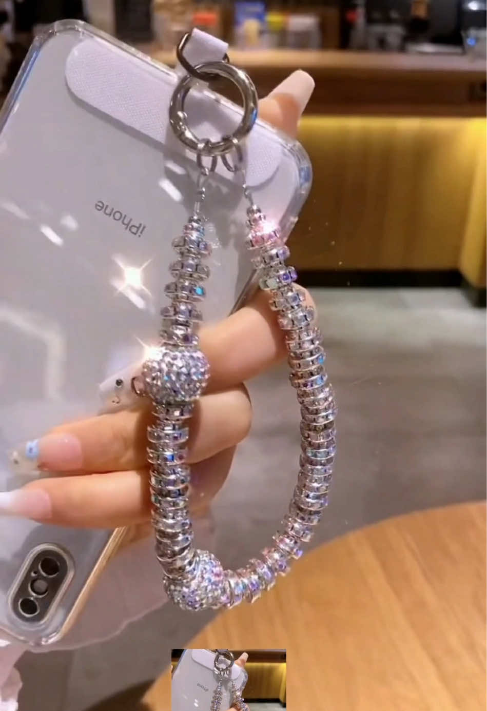 Gantungan Hp Korean Beads Blin##tiktok #Mobile phone hanging chain#tiktokshop 