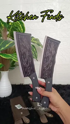 KIRA KitchenKnife Japanese Knife Steel Dragon Butcherknife Chef Knife Bone-ChoppingKnife Blade Meat #kitchenknife #butcherknife #kitchenfinds #momshie_espie #fyppppppppppppppppppppppp 