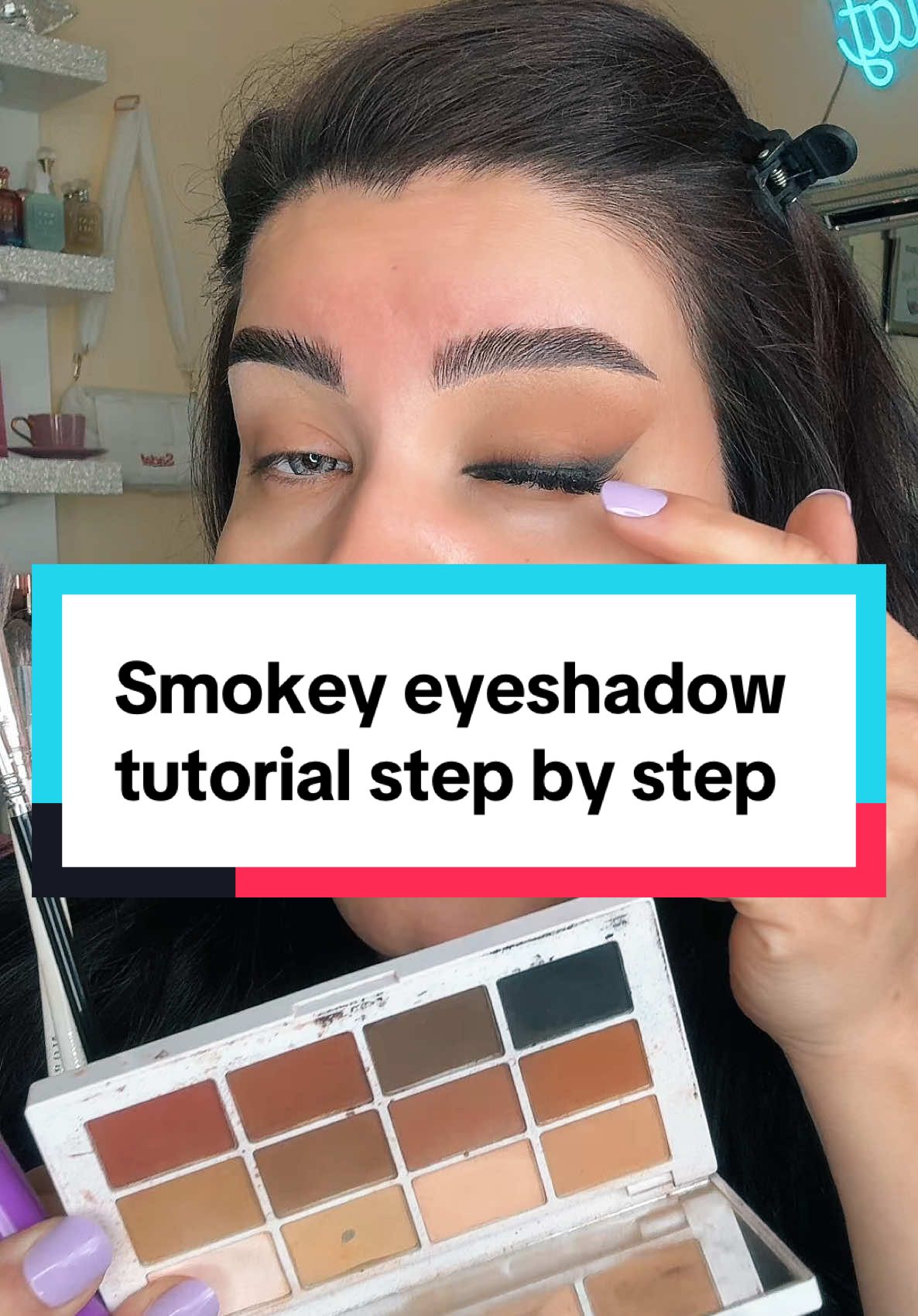 Smokey eyeshadow tutorial step by step using my favorite products ❤️ @tarte cosmetics  @e.l.f. Cosmetics  @Sigma Beauty  @makeupbymario  #eyeshadow #makeup #beauty 