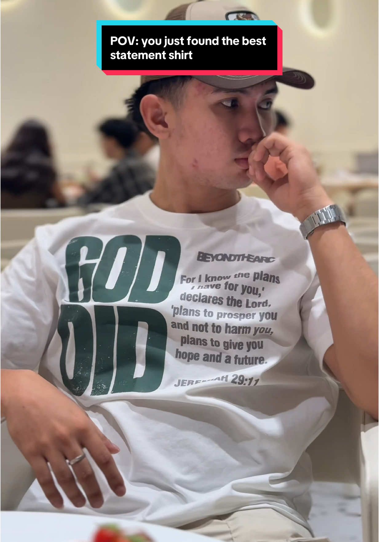 i just found my new fav statement shirt>> #statementshirt #goddid #crewneck 