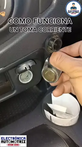 cómo funciona un toma corriente ? #electronicaautomotriz #electricidadautomotriz #mecanicaautomotriz 