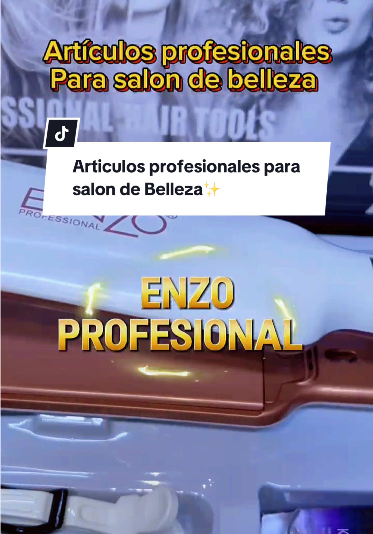 Los mejores artículos para peluquería, disponibles en la marca Enzo profesional. #peluqueria #enzoprofessional #planchaprofesional #planchaenzo #mayoristas #peluqueriaencasa #cercadodelima #importacionesjyd 