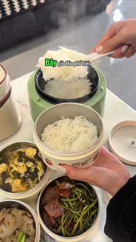 Hộp đựng cơm trưa cách nhiệt có thể sạc lại có thể giữ ấm trong 24 giờ khi cắm điện. Không còn phải xếp hàng chờ lò vi sóng hoặc gọi đồ ăn mang về nữa!! #hopdungcomgiunhiet #thietthuc #giadungnhabep #creatorsearchinsights #tienich #jizonguyen 