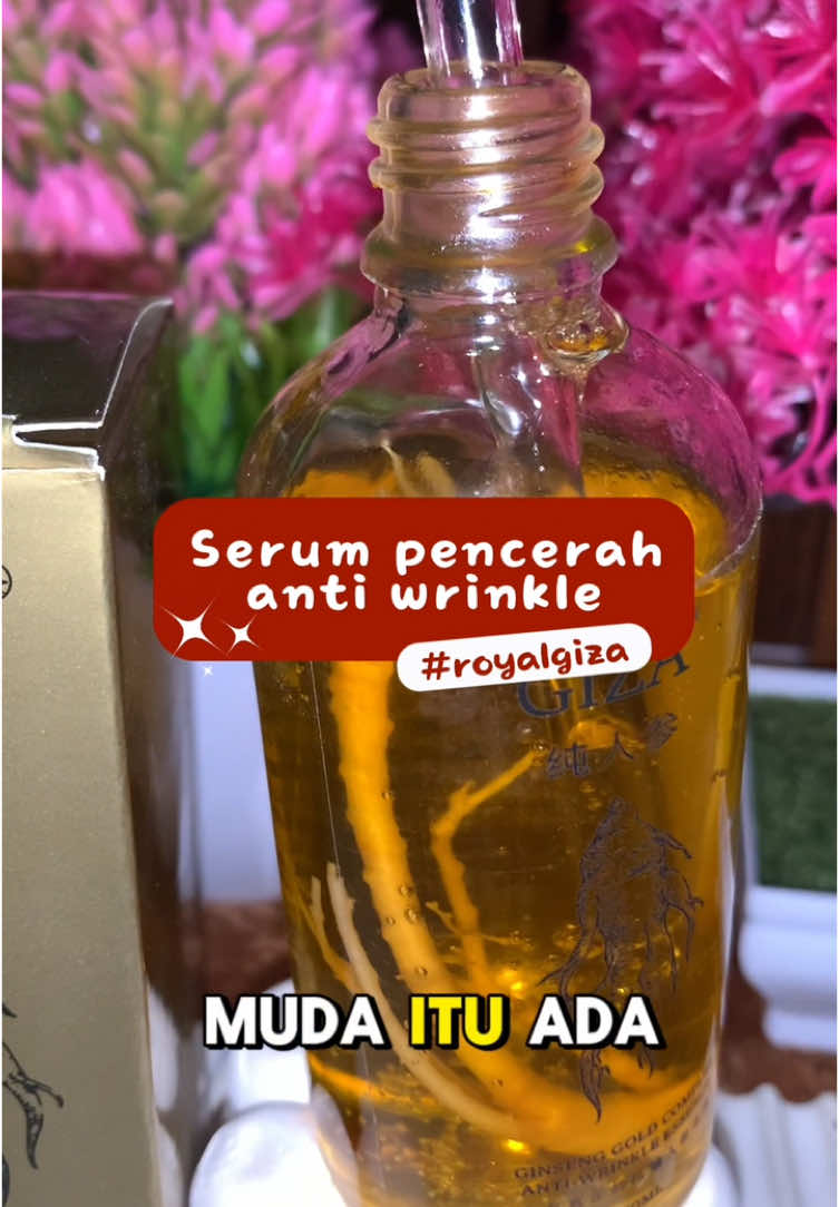 Cocok untuk semua jenis kulit dan bisa digunakan pagi dan malam #serum #jelajahlebaran #awetmuda #serumginseng #skincareroutine 