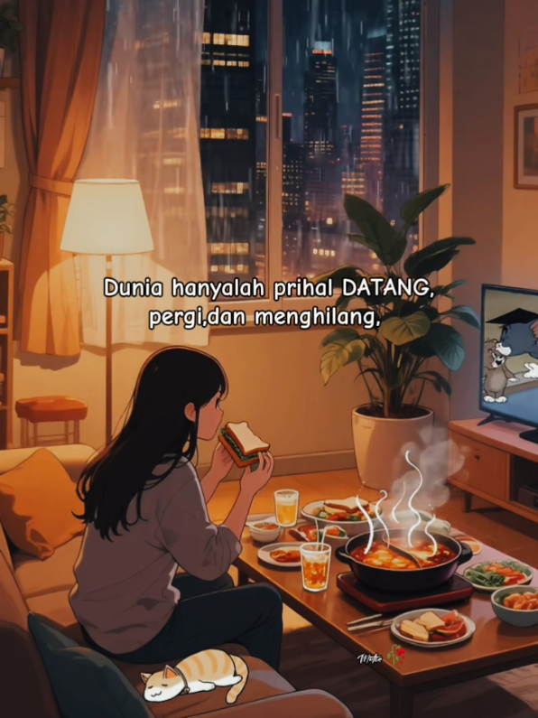 tetaplah menjadi rumah untuk diri sendiri 🥰 #quotes #CapCut 