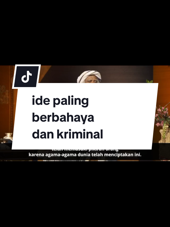 ide paling berbahaya dan kriminal #kesadaran #spiritual #sadhguru #surga #agama 