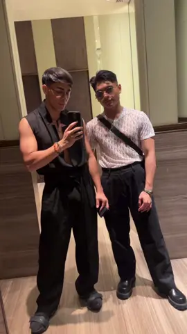 Birthday Dinner #thepeak #grandhyattmanila #fitcheck #mensfashion #mensstyle #menswear  @Will 