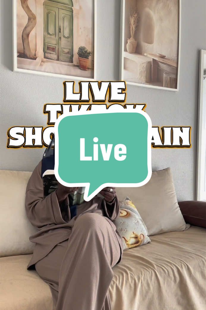 Demain mercredi 29 je fait un live TikTok shop venez nombreux InchaaAllah #TikTokShop #livetiktok #livetiktokshop 