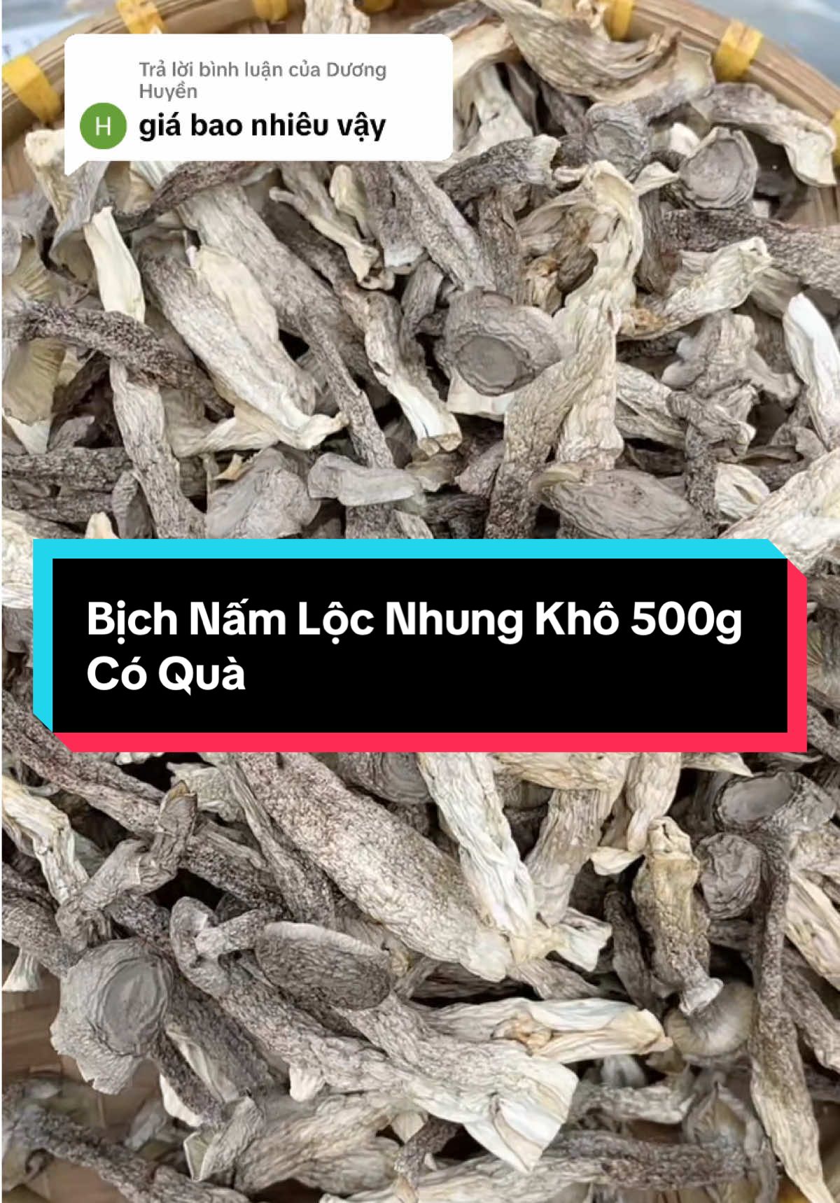 Trả lời @Dương Huyền Bịch Nấm Lộc Nhung Khô 500g Có Quà #nấm #namlocnhung #namlocnhungkho #xuhuong #xuhuongtiktok #viralvideo #viraltiktok #videoviral #bepchinhne #namngon #namlocnhungcaocap #namlocnhungloaimot #dacsan #monantotchosuckhoe #monanngon #monngonmoingay 