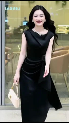 b8 váy gắn hoa eo. thiết kế vải lụa hoa ở eo có 7 màu. #thoitrang #thoitrangnu #tktokshop #xuhuong #standwithkashmirkashmir 