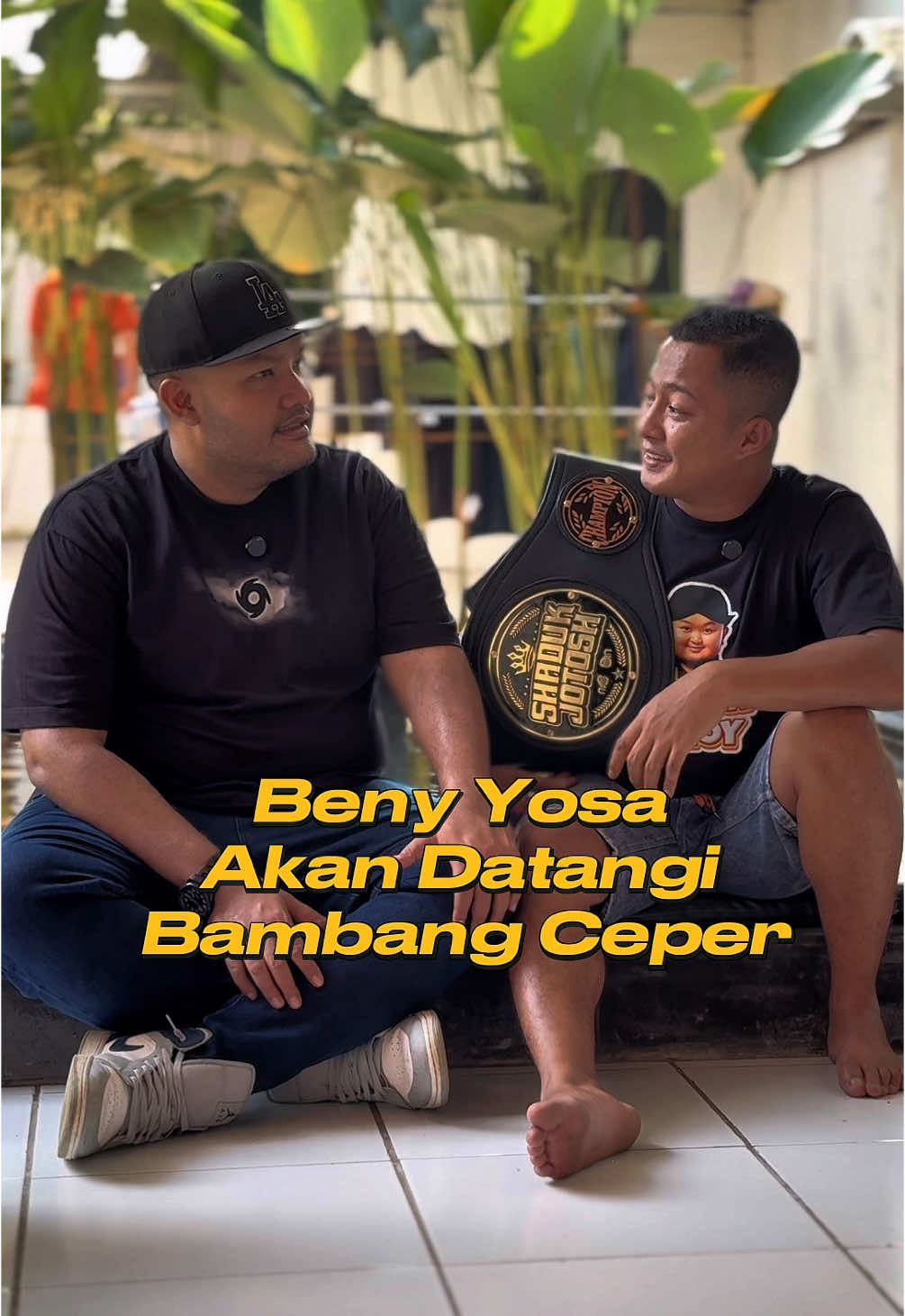 Mas @Benny Yosa mau datangi @Bambang ceper #bondangemoyberbagi #bondangemoy #berbagi 