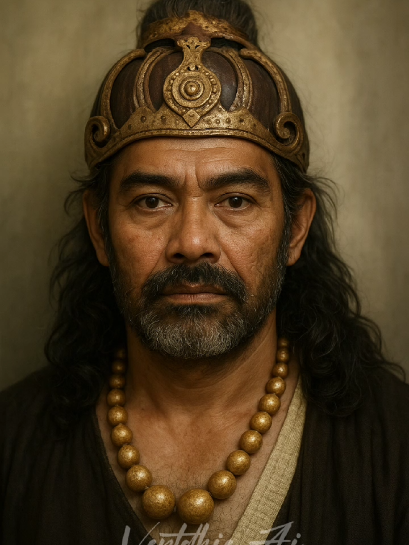 Prabu Jayabaya Ai generated #raja #jawa #ai #aiart #chat #fyp #trending #viral #selflove #real #art #painting #fypシ゚ #king 