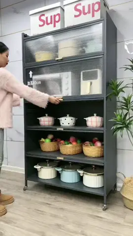 Kệ nhà bếp nắp đậy thông minh. #giadungtienich #dogiadungthongminh #kededodanang #kenhabepcobanhxe