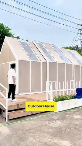 I love it 😍😍#tinyhousetour #foru #retractableroof #restaurant #tarrace #backyard #ourdoorrestaurant #greenhouse #swimmingpool #covers #design #louver #canada #dohaqatar #america #England #sunroom #fyp #perfabricatedbuilding #singaporean 