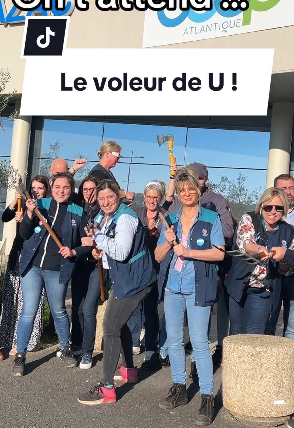 @TF1 INFO On va bien l’accueillir ! 😎💪 #hyperu #humour #grandedistribution #pourtoi #fyp #voleurdeU #tf1 