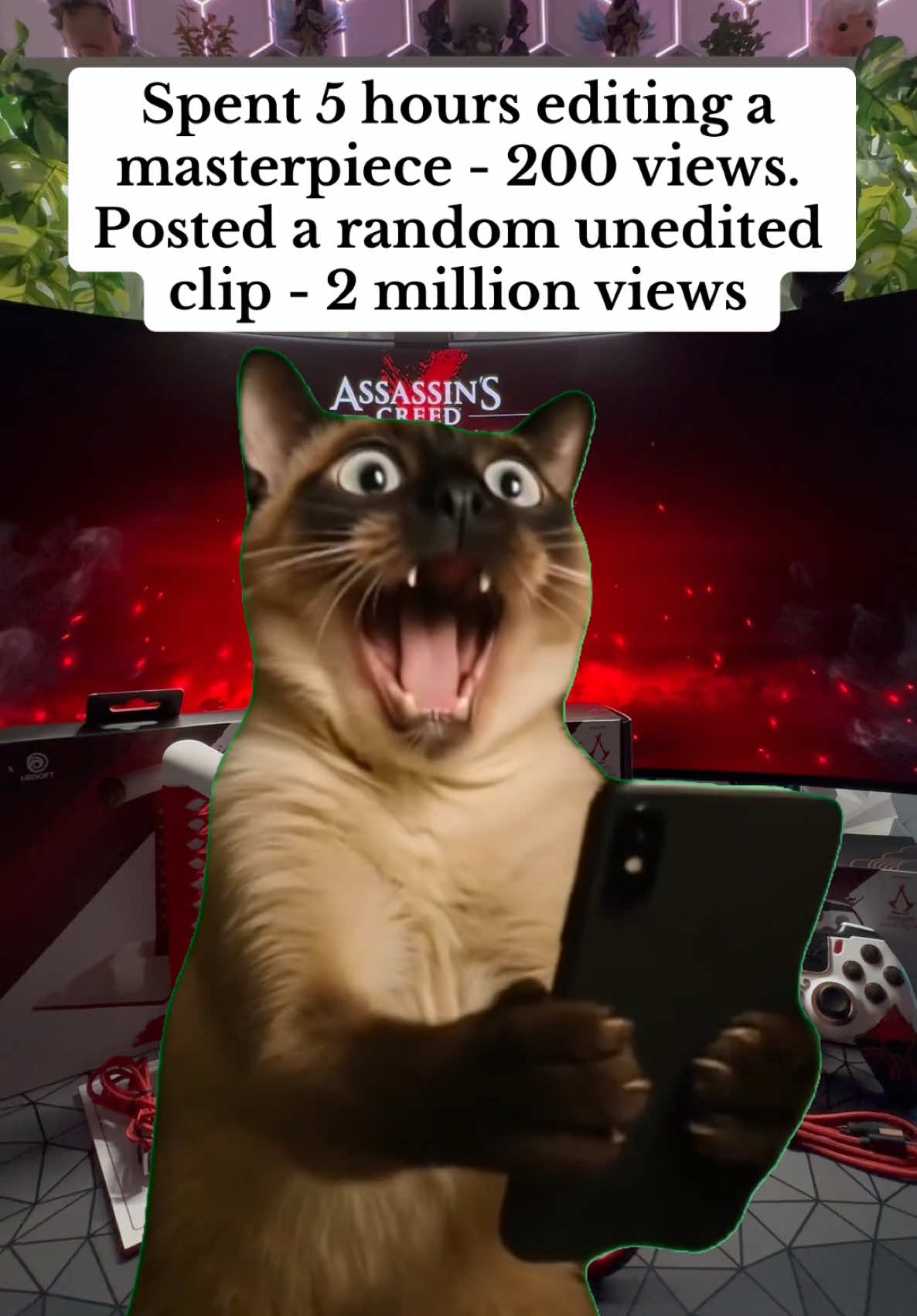 Anyone can relate?😂 #creatorsoftiktok #contentcreator #gamerlife #funny #facts #creatorssearchinsights #GamingSetup #techtok #funnytiktok #Meme #MemeCut 