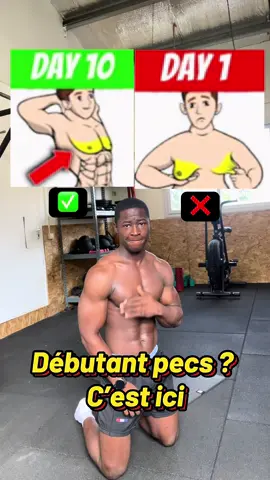 Entraînement de la poitrine pour débutants”#workout #chest #Fitness #chestday #débutant 