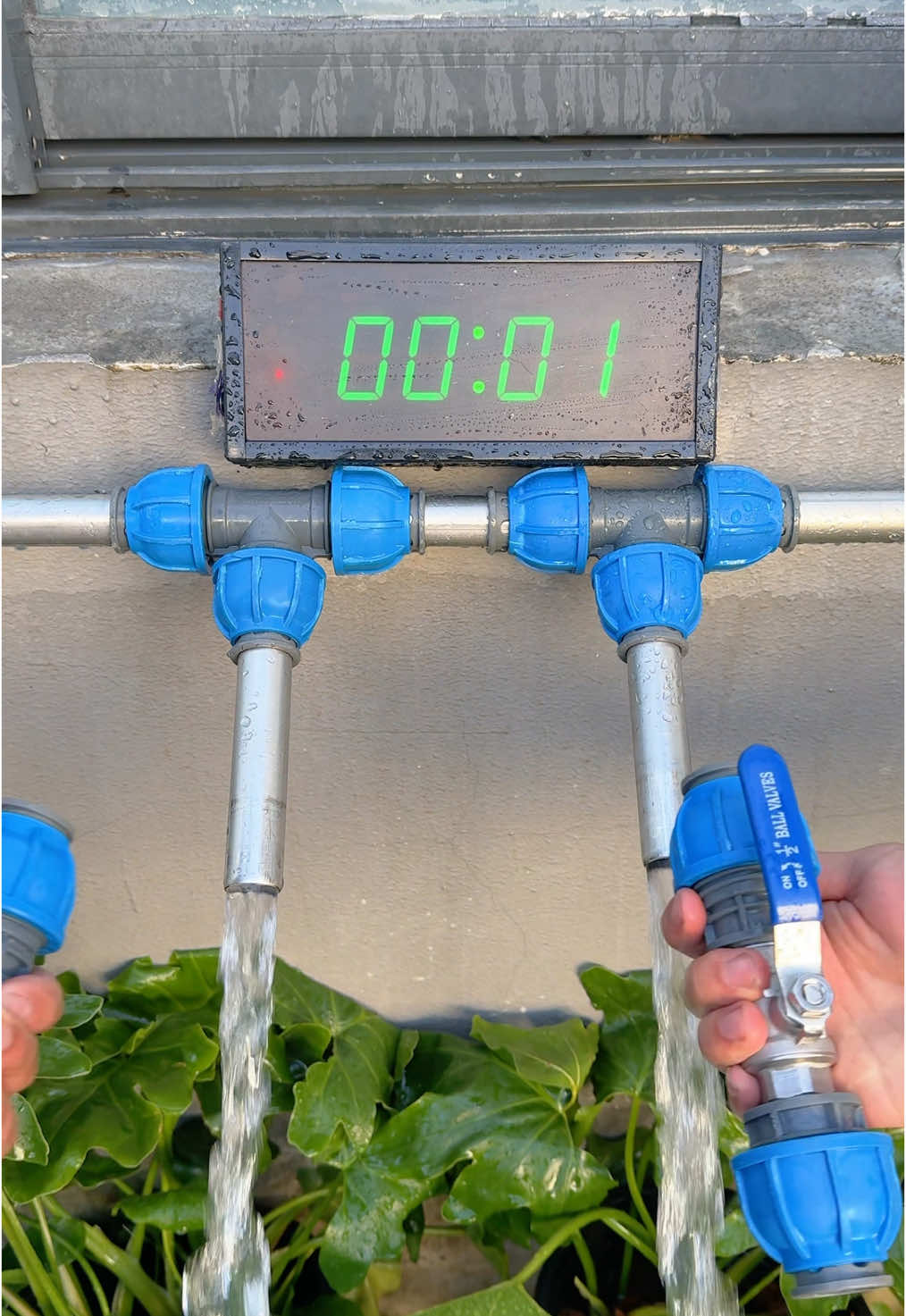How fast can a Super Piping be installed with valve?20 seconds!One shot!