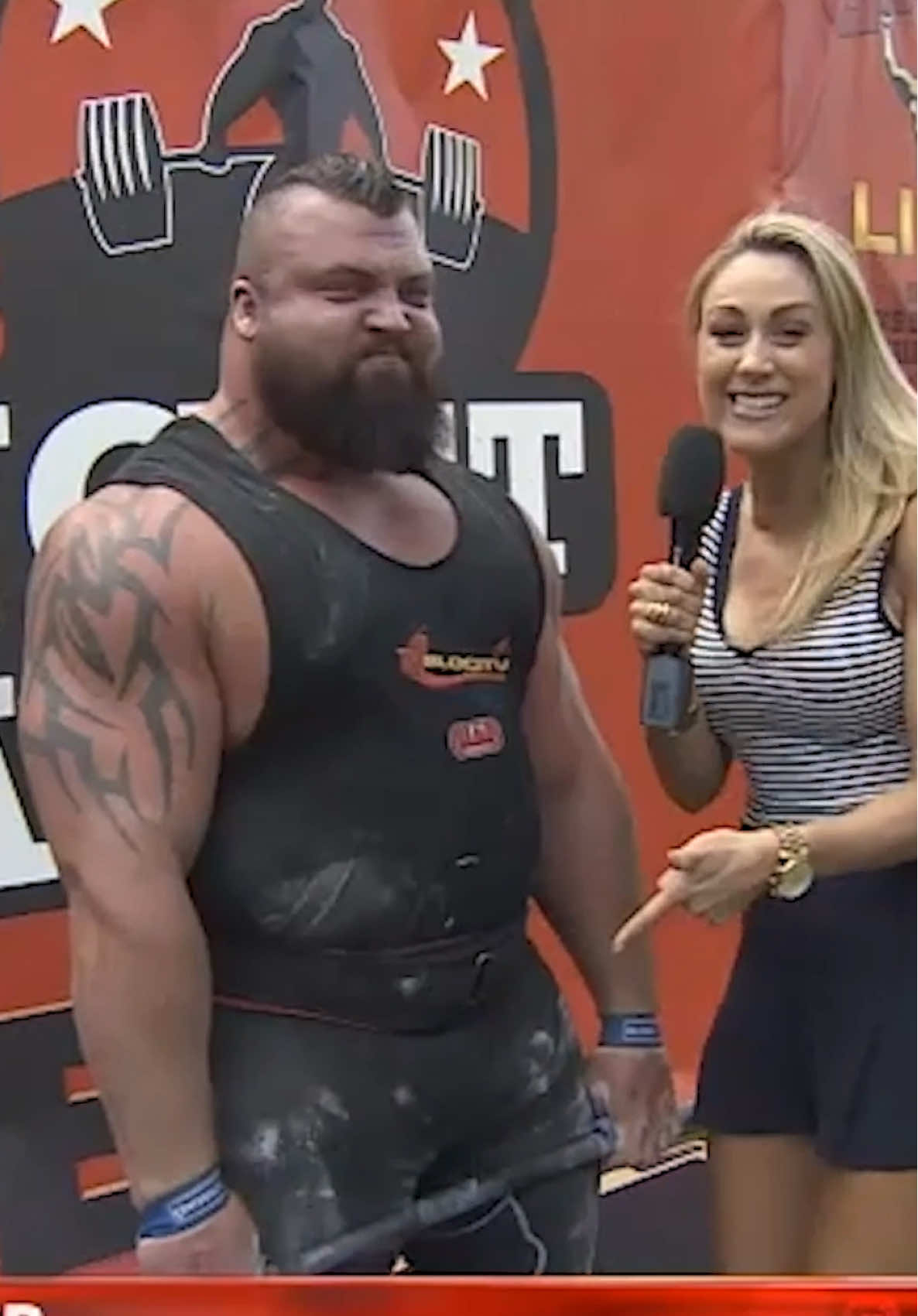 @Eddie Hall - The Beast doing Eddie Hall things 😂 #Fitness #motivation #gym #deadlift #strength #strongman #worldsstrongestman #eddiehall #giantslive 