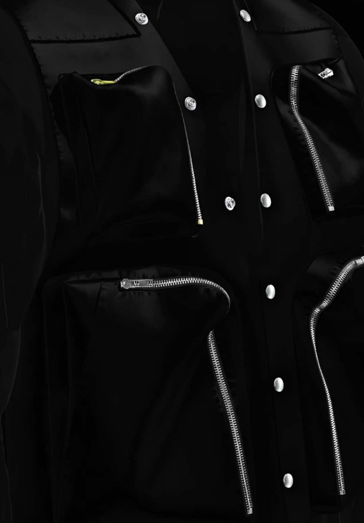 3D Sewing & Construction of Rick Owens SS25 Vest #seeing #3dsewing #clothingdesigner #designer #clothingbrand #techpacktemplate 