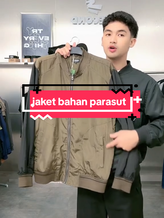 jaket bomber kece bahanparasut dari greenlight diskon up to 50℅ buruan checkout payment sekarang juga!  #jaket #musimdingin #bahantaslan #nongkrong #greenlight #arielnoah #raden #diskon 