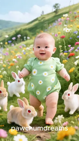 Cute baby laugh #baby  #bebe  #cutebaby  #babylaugh  #cutedog  #cutecat  #ai  #fyp  #cutepuppy 