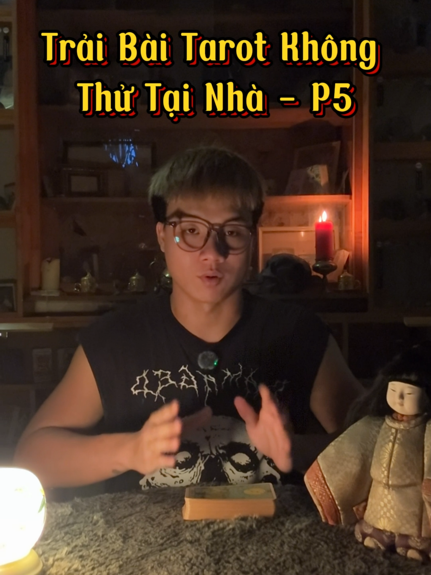 Trải Bài Tarot Không Nên Thử Tại Nhà - P5. #xotumlumtarot #tarothuyenbi #baotangtarot #donhatminh25 #kienthuctarot #tiktokgiaitri #huyenhocchauau