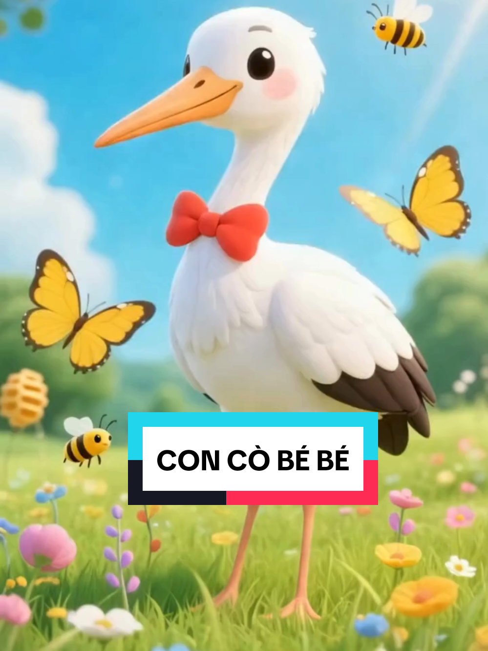 🕊️ Con cò bé bé tung tăng giữa cánh đồng xanh 🍃 Một thế giới tuổi thơ trong trẻo đang chờ bạn khám phá! 🥰  🌸 Hãy để tiếng hát 'Con Cò Bé Bé' đưa bạn trở về những ngày thơ bé 💛 Follow để đón xem thêm nhiều video dễ thương khác nhé! #ConCoBeBe #DongQueVietNam #AnimalDance #SongCungDongVat #ThienNhienXanh #TikTokVietNam #ViralVideo #CuteAnimals #FollowForMore #TreTho #KhamPha #ThienNhienKyDieu #HappyVibes