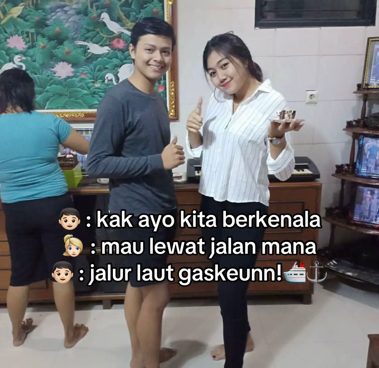 Semangat terusss kita!!!❤️🛳️⚓️ #sailorwomen⚓ #sailorwomen #salamsatujangkar #seaman⚓ #bukanpelautidolamu #kulikapalpesiar #pelautidolamu #pelautcantik #berandafypシ #fyp 