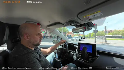 No estoy gordo amigo, es la cartera (guiño de ojo) cómo ya ya ha vendido la licencia y el coche vtc pobre incluso