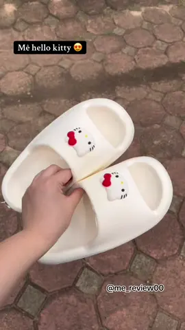 Mê hello kitty #xuhuong #dép #déphellokitty 