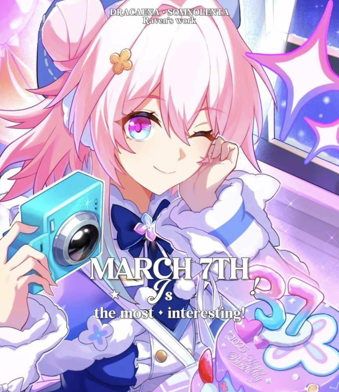 i won’t let yall forget the mystery around March 7th  disclaimer: i love Acheron lore/character sm too btw </3 #HonkaiStarRail #hsrcreators #castorice #anaxa #march7th 