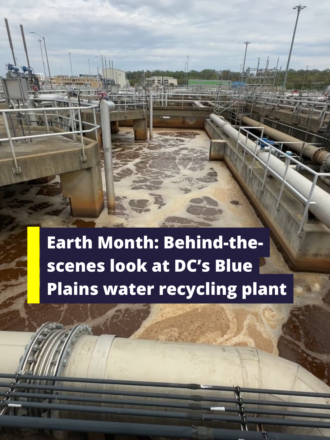 In today’s episode of “Matt About Town,” WTOP’s Matt Kaufax looks at how the D.C. area’s waste water gets recycled and put back into the Potomac River. Find more episodes of @mattabouttown_ on WTOP.com or our app. Link in bio. (🎥: WTOP/Matt Kaufax)