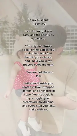 We loves you daddy ✨ #husband #husbandwife #lettertomyhusband #marriage  #hinggatuabersama #CapCut 