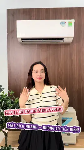 Máy lạnh Daikin Inverter 1 HP ATKB25YVMV #maylanh #daikin #ATKB25YVMV #dienmayxanh #dmx  