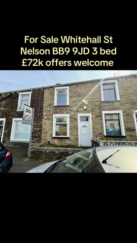 FOR SALE Whitehall Street Nelson BB9 9JD Offers Invited £72,000 3 bedrooms  1 Reception Room. Now available for sale a mid-terraced investment property. Comprises of a lounge as you walk in from the front entrance door, and spacious dining kitchen. Three bedrooms and a family bathroom. The property benefits from double glazed doors and windows and a combi boiler heating system. Vacant possession. Can produce a rental income of £550pcm to £595pcm. Reception Room  (4.0m x 3.9m) Well-proportioned family lounge, fitted with laminate flooring, & radiator. Kitchen (4.0m x 3.5m) Fitted kitchen with wall and base units and work tops. Double stainless-steel sink with mixer tap. Rear yard is accessed from the kitchen.  Bedroom 1 (4.0m x 2.4m) Spacious double bedroom fitted with carpet, and radiator. Bedroom 2 (3.3m x 2.3m) Bedroom fitted with carpet, radiator. Bedroom 3 (2.5m x 1.7m)  Bedroom fitted with carpet, radiator. Bathroom  (2.8m x 1.4m)   (sizes are approximate and not exact) Tel: 01282 698786 www.ultimatepropertysolutions.co.uk CLICK TO SEE RIGHTMOVE LINK: https://www.rightmove.co.uk/properties/161275322?utm_campaign=property-details&utm_content=buying&utm_medium=sharing&utm_source=copytoclipboard#/&channel=RES_BUY.     #rightmove #propertydevelopment #propertyfinance #realesate #rentals #property #propertymanagement 