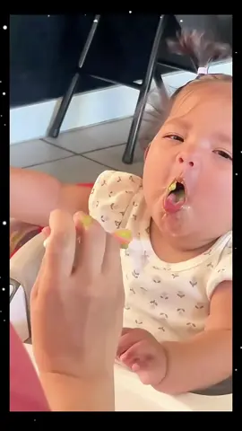 Baby doesn’t like vegetables #baby #babiesoftiktok #toddler #happy #newborn #eat #vegetables #moment #reaction #fyp #foryoupage 