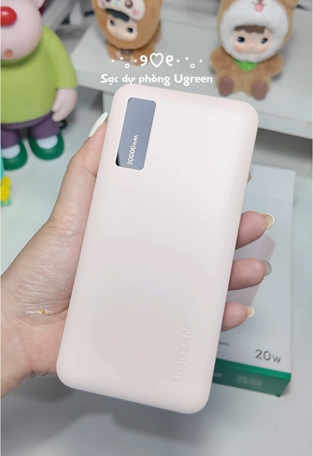 Sạc dự phòng UGREEN 10000mAh và 20000mAh #review  #xuhuong #trending #viral #fypシ #fyp #tientiton #LearnOnTikTok #SaleGiuaThang #SieuHoiNhaSangTao 