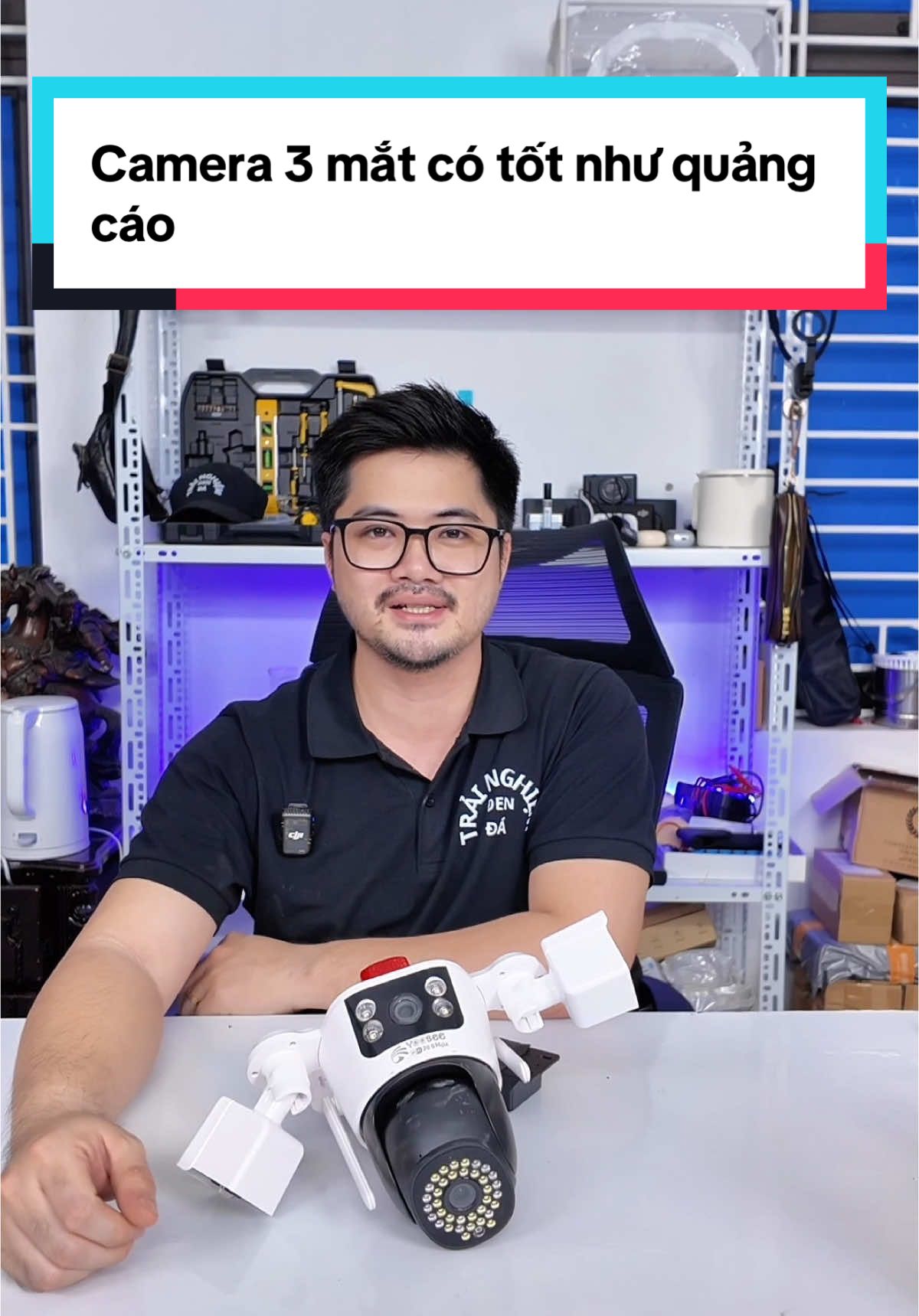 Camera 3 mắt có tốt như quảng cáo #cameraanninh #camera360 #camera3mat 