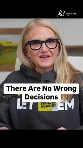 There are no wrong decisions...every decision leads your somewhere else. If you're stuck in indecision, overthinking, or afraid of making the wrong choice—this episode is for you. Learn more in this episode of The Mel Robbins Podcast, 🎧 