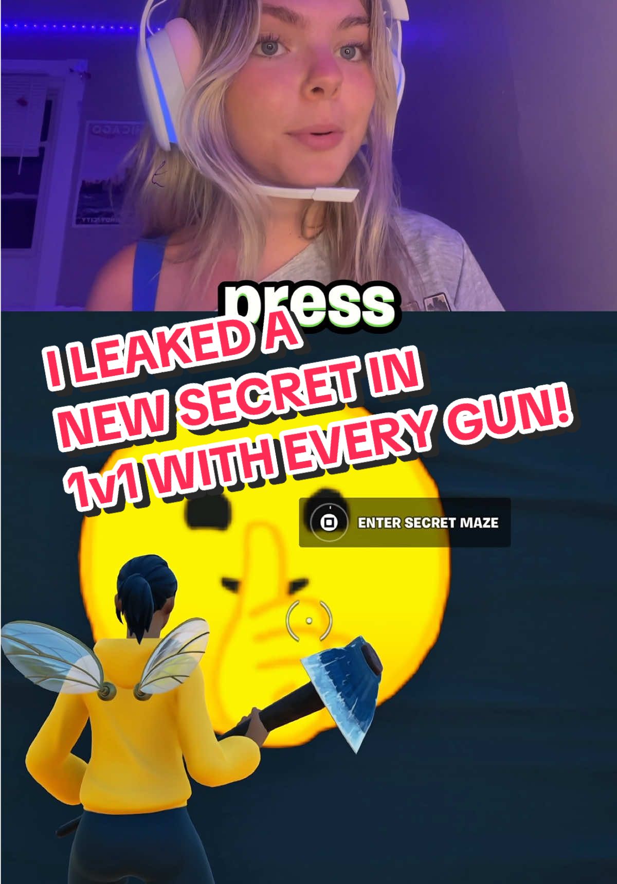 New OP SECRET in my map!!!! #fortnite #hivemaps #fortnitecreative 