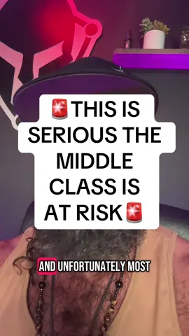 This is serious! The middle class is at risk. #crypto #howtoinvest #howtomakemoney #investing #howtobuildwealth #moneytok 