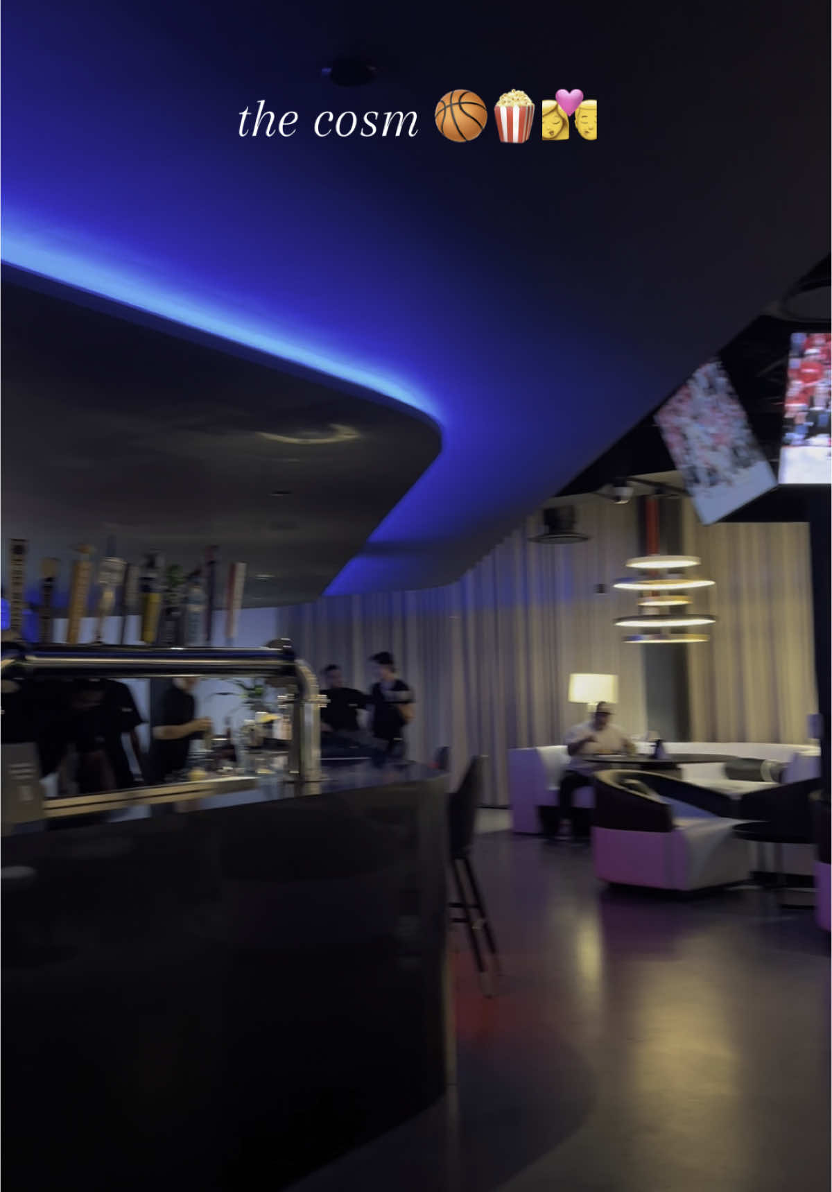 cosm game 10/10 🤩 #cosm #losangeles #fypシ #warriors #dateideas 