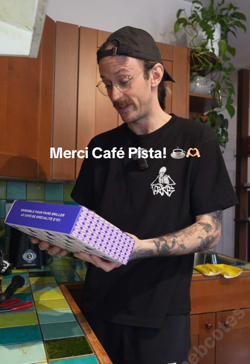 Merci @Pista ☕️🫶🏻 Plein de café pour les prochaines semaines. #reçu #café #cafépista #pistacafé 