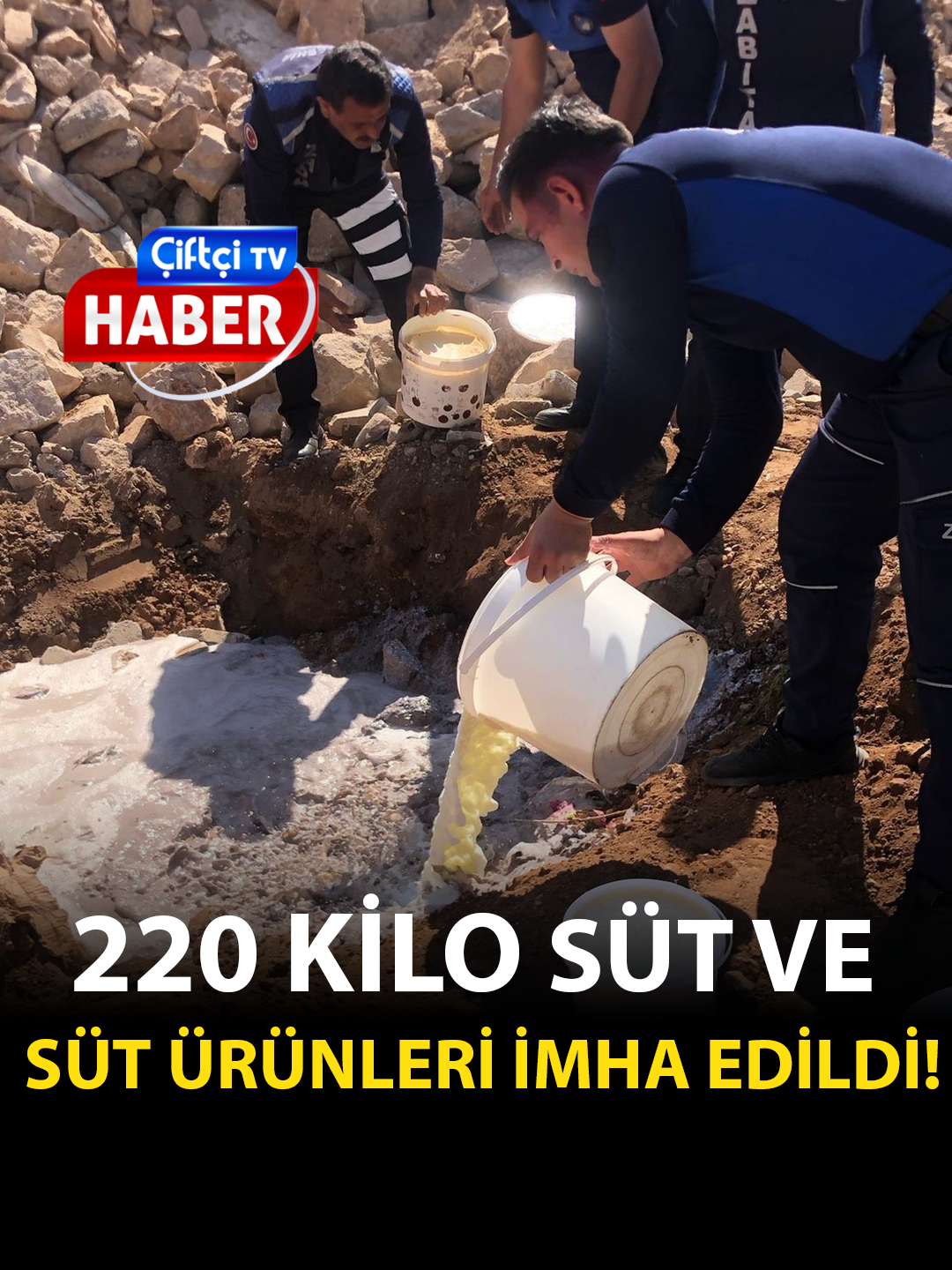 Hatay'da sağlıksız şartlarda üretilen 220 kilo süt ve süt ürünleri imha edildi 🔸Hatay Büyükşehir Belediyesi Büyükşehir Zabıta Dairesi Başkanlığı, Reyhanlı Belediyesi Zabıta Müdürlüğü ve Reyhanlı Gıda Tarım ve Ormancılık Müdürlüğü ekipleri koordineli şekilde kent genelinde gerekli hijyen standartlarını sağlamayarak halkın sağlığını tehlikeye atan işletmelere yönelik denetim gerçekleştirdi. Yapılan denetimlerde sağlıksız şartlarda üretilen toplam 220 kilogram süt ve süt ürünleri toplanarak imha edildi. #büyükbaş #tarım #hayvan #turkey #çiftçi #şap #ramazan #mart #dubai #pestisit #artvin #don #köy #hava #Neurergus #brusella #şarbon #süt