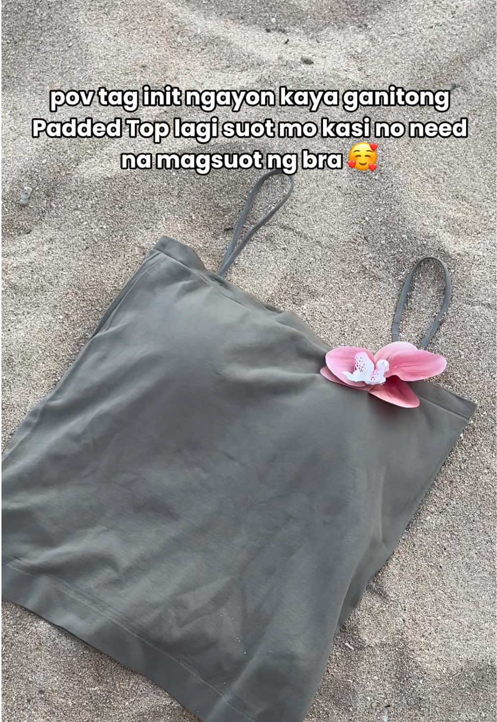 I love the tela, so comfy! #paddedtop #paddedtops #fyp 