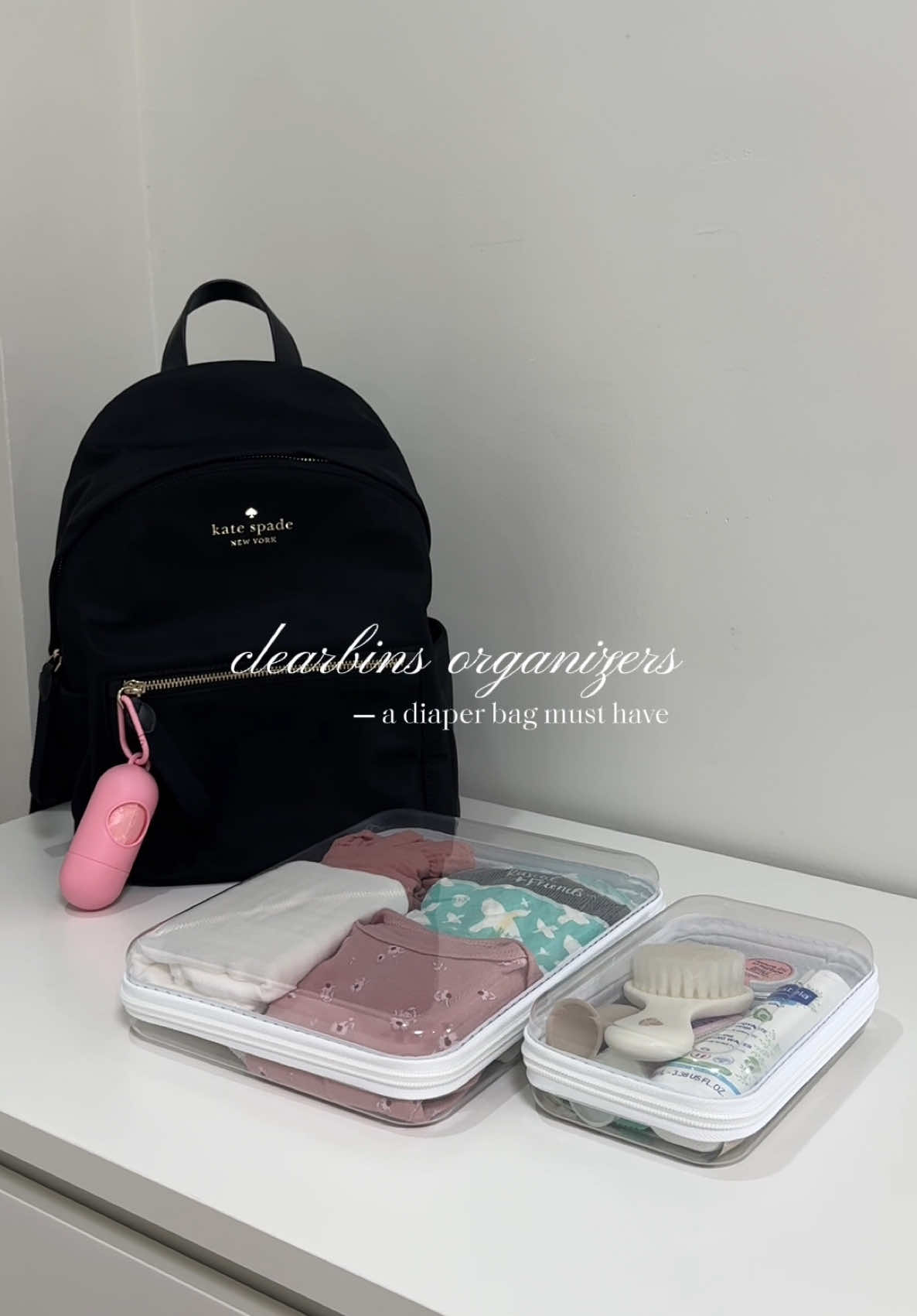 As someone who loves keeping things organized, these ClearBins Organizers from @Zoy zoii Philippines are a must-have! ☁️ #diaperbag #nestwithme #organizewithme #clearbins #organizer 