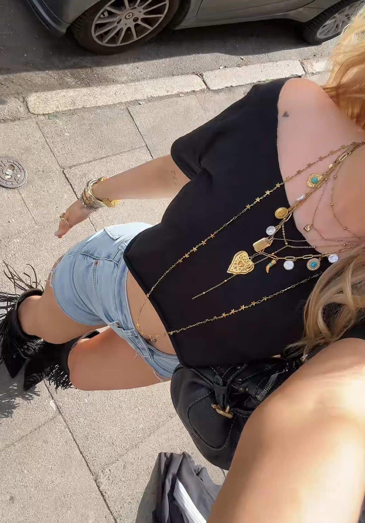 #rockergirlfriend ⭐️⭐️⭐️                                       #fyp #OOTD 