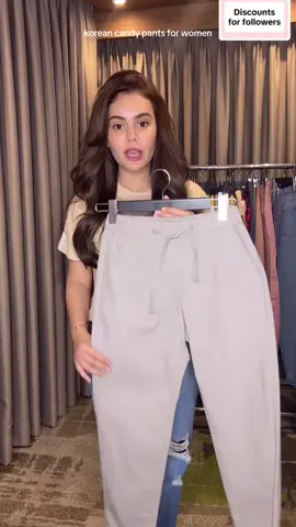 Korean candy pants for women ✨ #koreancasualpantsforwomen #casualpantsforwomen #koreancandypants #candypants #pants #stretchablepants #fyp #ivanaalawi 